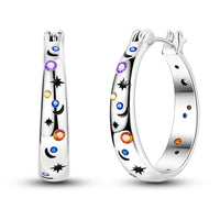 Sterling Silver Charm Earrings, 20 Styles