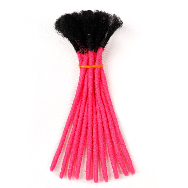 20/40 Strands Dreadlock Crochet Handmade Hair Extensions - Synthetic High Temp Dreadlocks for Women and Men, 8 inch length, Unisex