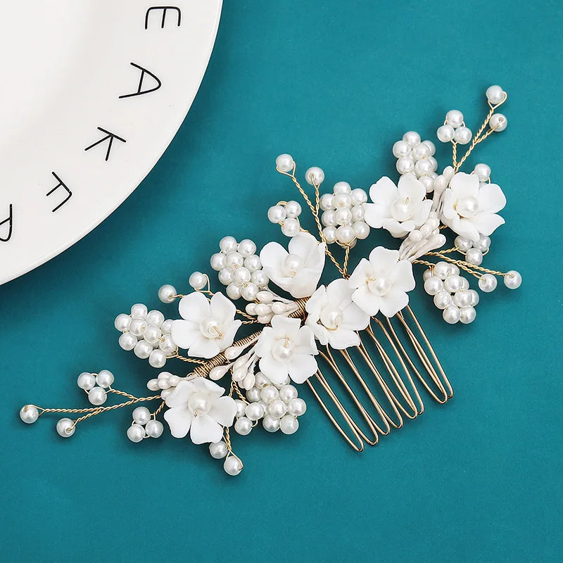 Elegant Hair Pins or Combs for Special Occasions, Weddings and Festivals for Women & Girls