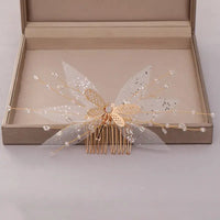 Silver/Gold/Pearl/Rhinestone Hair Accessories, Crystal Bridal Headdress/Hair Combs for Women & Girls-hair accessories-SWEET T 52