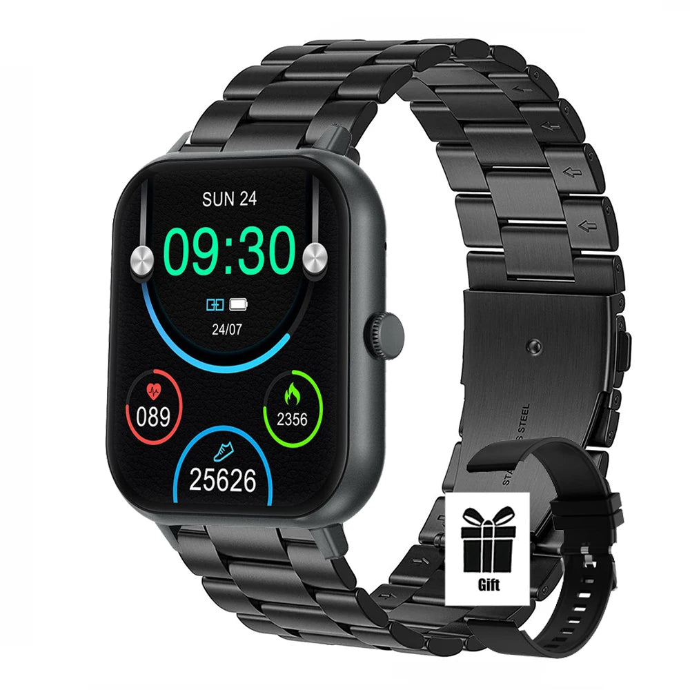 New Luxury Smartwatches Men Full Screen Bluetooth Call Valentine Gift Alarm Clock Custom Photo Health Tracking Watch Women 2025 Sweet T 52