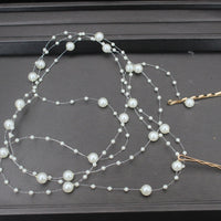 Elegant Bridal Hair Vine Beads, Handmade Women's Headbands for Banquets/Parties, Hair Ornaments