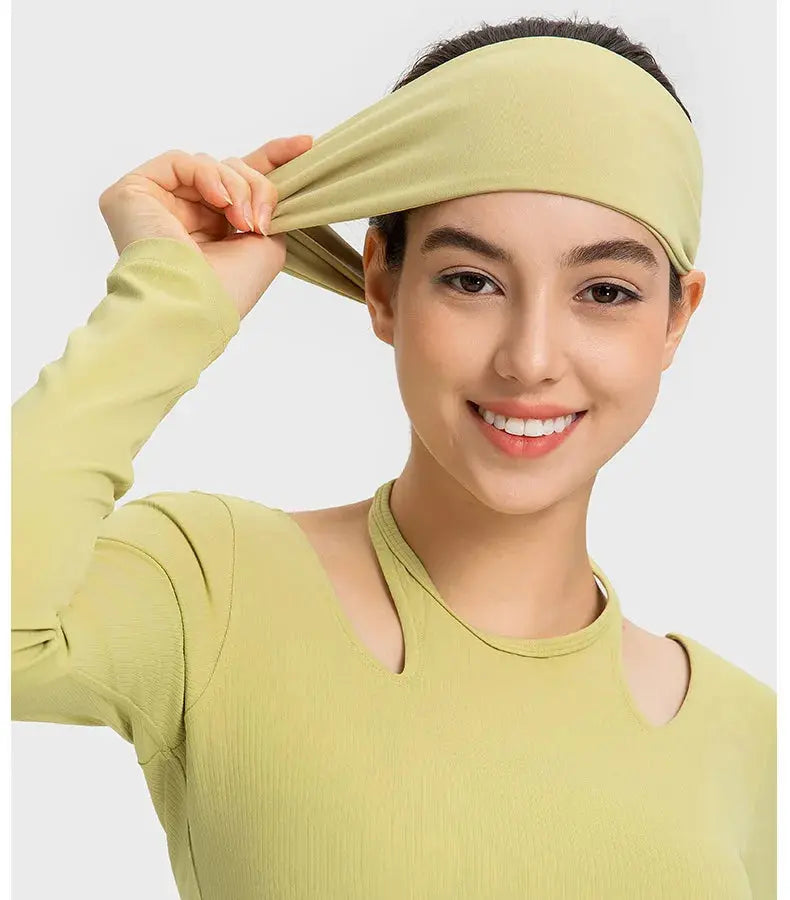 Yoga/Sports High Elastic Breathable Fitness Headbands for Women & Girls, Moisture & Perspiration Absorption-hair accessories-SWEET T 52