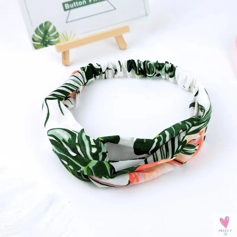 Scrunchies Woman Knotted Turban Hair Accessories for Girls Headband Turban Elastic Hairband Head Wrap Striped  Hair Scrunchies Sweet T 52