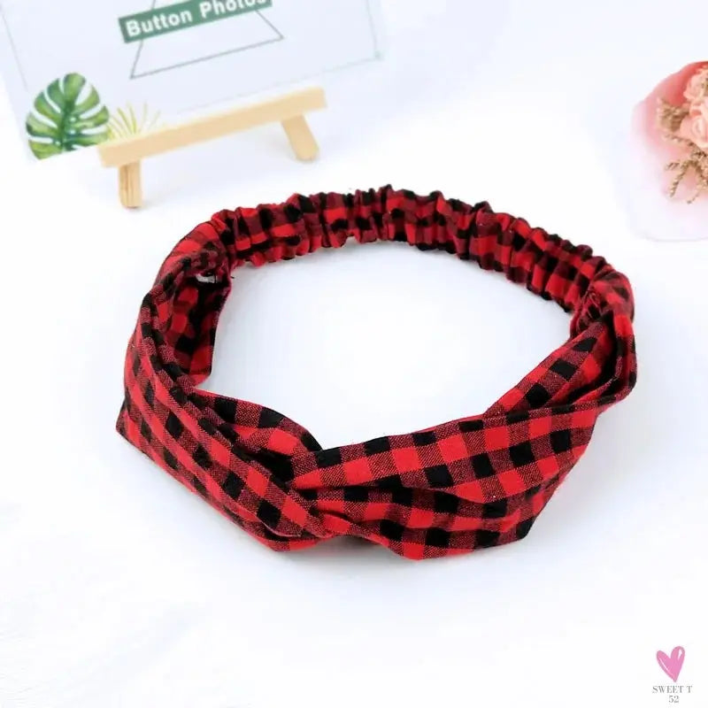 Scrunchies Woman Knotted Turban Hair Accessories for Girls Headband Turban Elastic Hairband Head Wrap Striped  Hair Scrunchies Sweet T 52