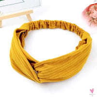 Scrunchies Woman Knotted Turban Hair Accessories for Girls Headband Turban Elastic Hairband Head Wrap Striped  Hair Scrunchies Sweet T 52