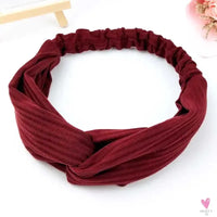 Scrunchies Woman Knotted Turban Hair Accessories for Girls Headband Turban Elastic Hairband Head Wrap Striped  Hair Scrunchies Sweet T 52