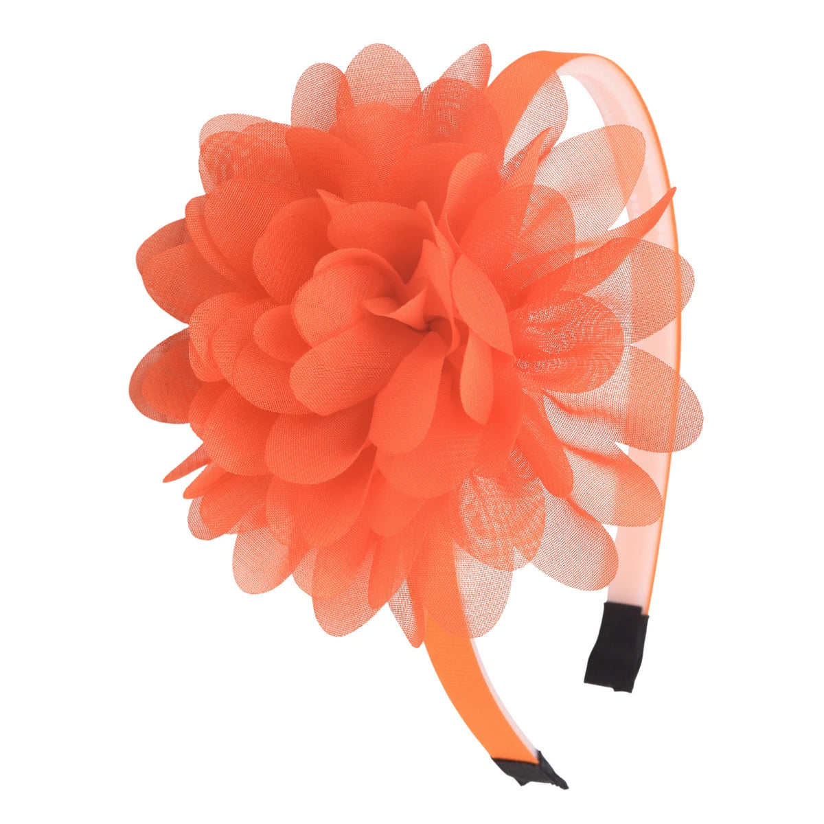 1PC Chiffon Flower Headbands for Kids/Girls. Plastic Teeth Hairbands, Floral Headbands for Children, Girls Fashion Hair Aceessories