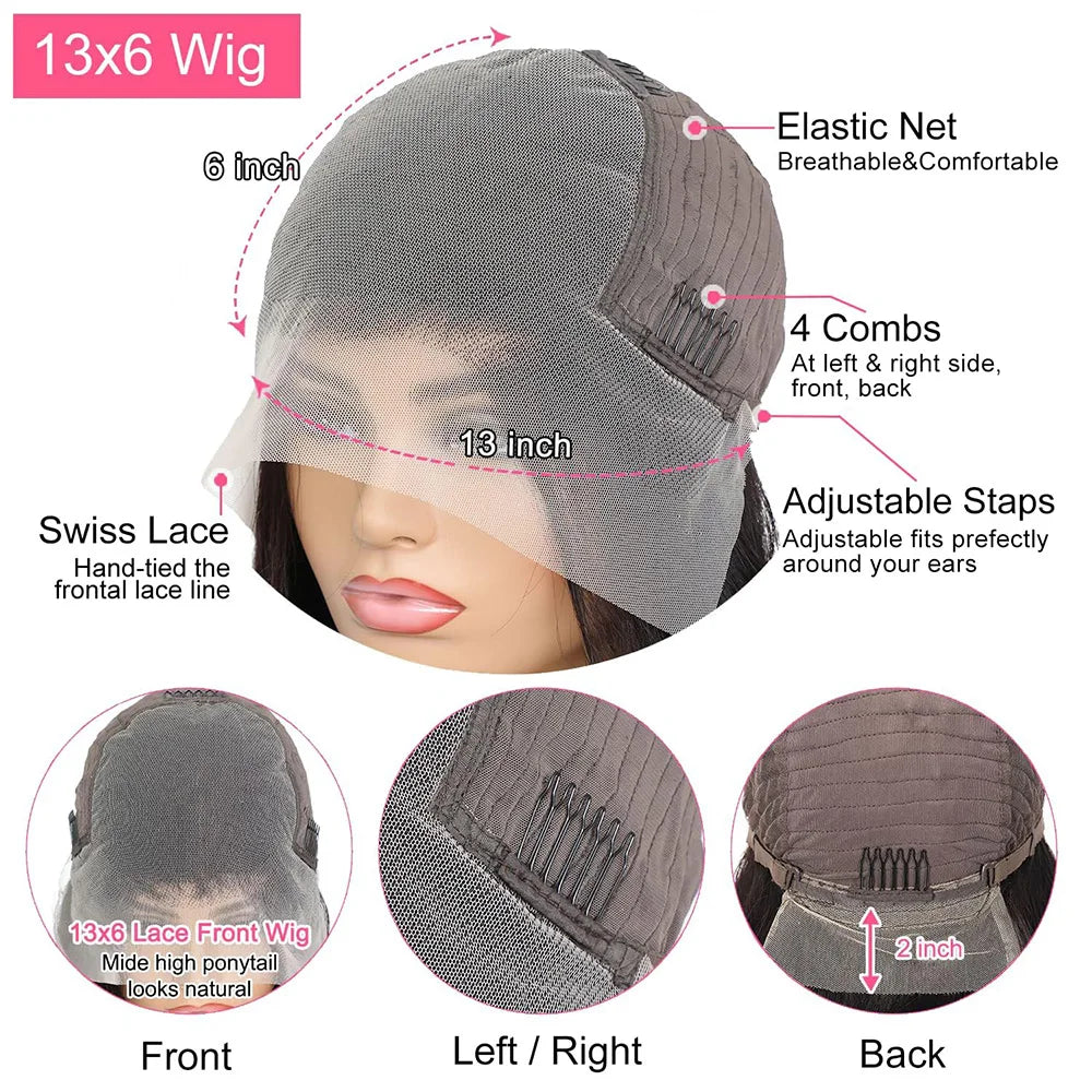 13x6 Highlight Ombre Lace Front 4/27 Colored Straight 100% Human Hair 30 36 Inch Honey Blonde Hd Lace Front Wigs 200 Density Sweet T 52