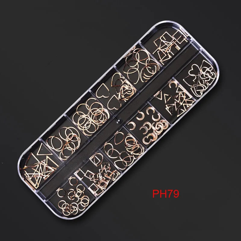 New Multi-size DIY 3-D Nail Art - Rhinestones, Flatback Crystal, Diamond Gems, 3-D Glitter Nail Art, Luxurious Decorations