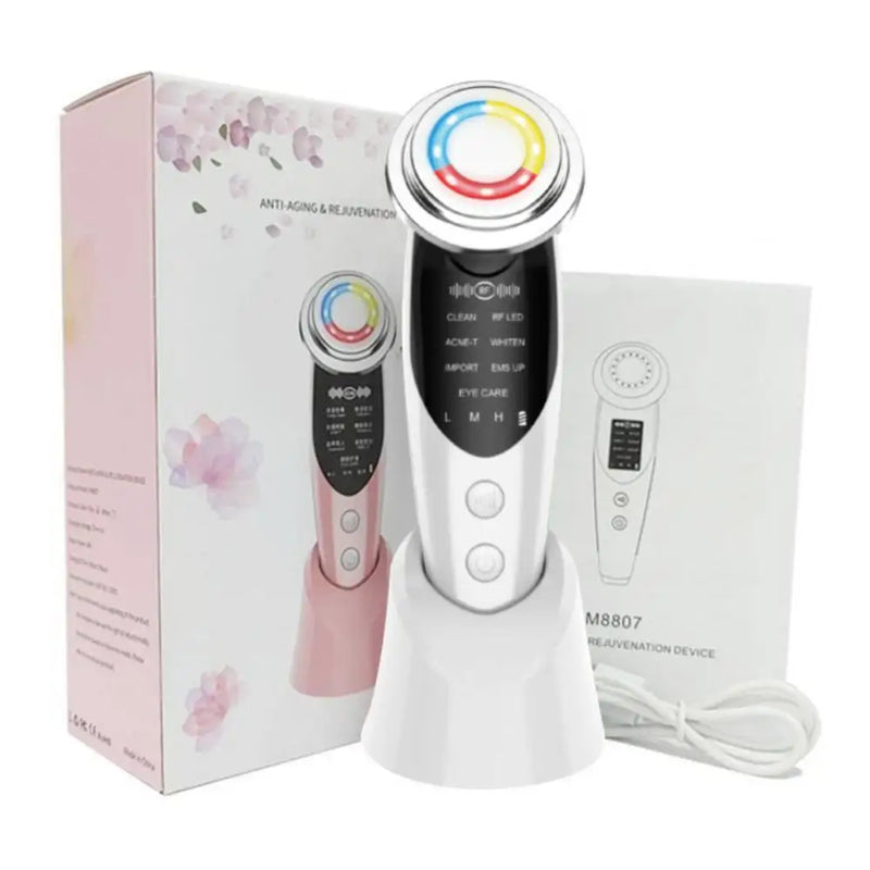 7 in 1 RF&EMS Micro-Current Lifting Device for Women, Skin Rejuvenation - Wrinkle Remover, Anti-Aging