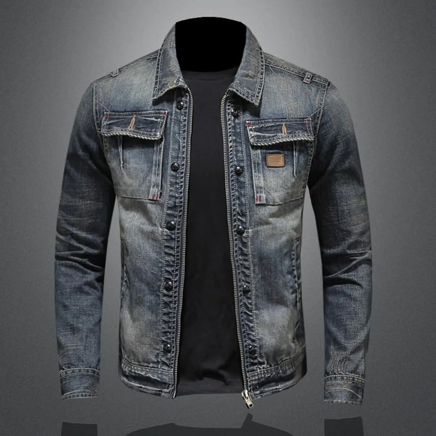 Men's Padded Denim Jacket