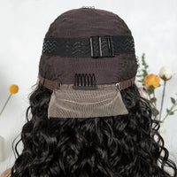 Cornrow Synthetic Braided Wigs 13*6 Lace Front Wig  Knotless Box Braided Wig Partition Design with Curly Hair for African Women Sweet T 52