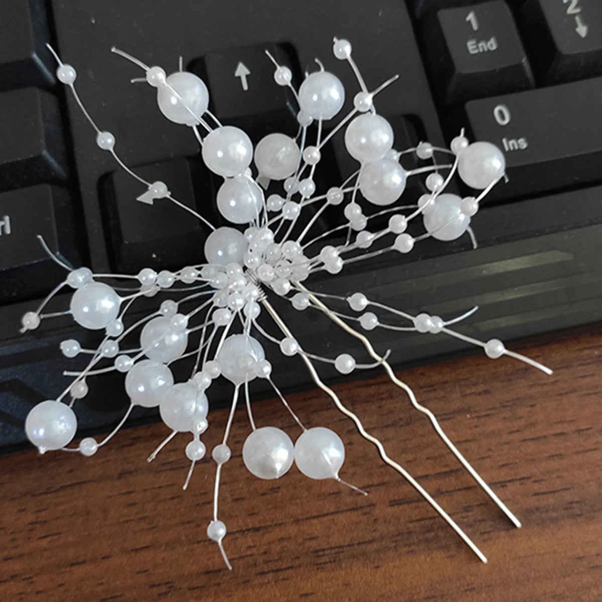 Fashion Crystal Wedding Hairpin Hair Accessories, U-shaped Hairpins, Bridal Hair Jewelry, Rhinestone Women's Hair Clips & Headpieces