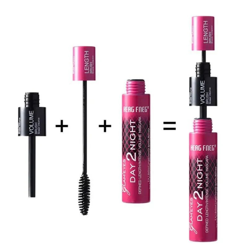 Black Curled Lashes Mascara Lengthens Eyelashes Extra Volume Long Lasting Waterproof Natural Quick Drying Lashes Female Makeup Sweet T 52