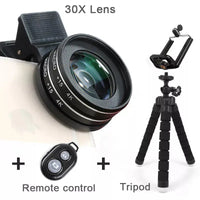37MM 15X Macro Lens 4K HD Professional Photography Phone Camera Lens - 30X Macro Lens for Smartphone-lens-SWEET T 52