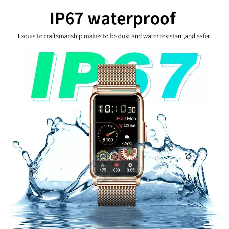 Smart Watch For Men & Women, Full Touch Screen, Bluetooth Call, IP67 Waterproof Sports Fitness Tracker
