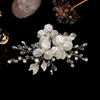 Bridal Hair Comb Fashion, Crystal Zirconia Wedding/Bride Side Clip Hair Comb. Luxury Hair Jewelry for Women