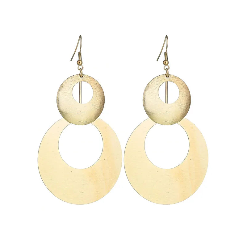 Floating Earrings - Valentine's Day/Love Pendant Earrings. Elegant Long Women's Floating Hook Earrings, Elongated Metal Pendant