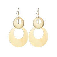 Floating Earrings - Valentine's Day/Love Pendant Earrings. Elegant Long Women's Floating Hook Earrings, Elongated Metal Pendant