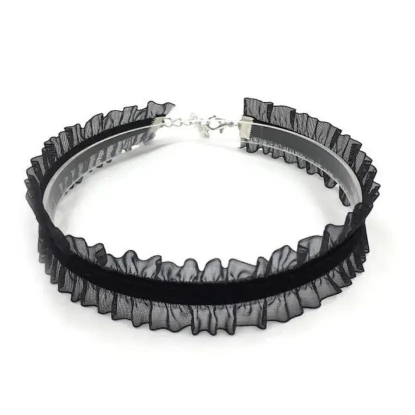 Velvet Fashion Choker Necklace for Women & Girls - Vintage Lace Necklace with Pendants-necklace-SWEET T 52