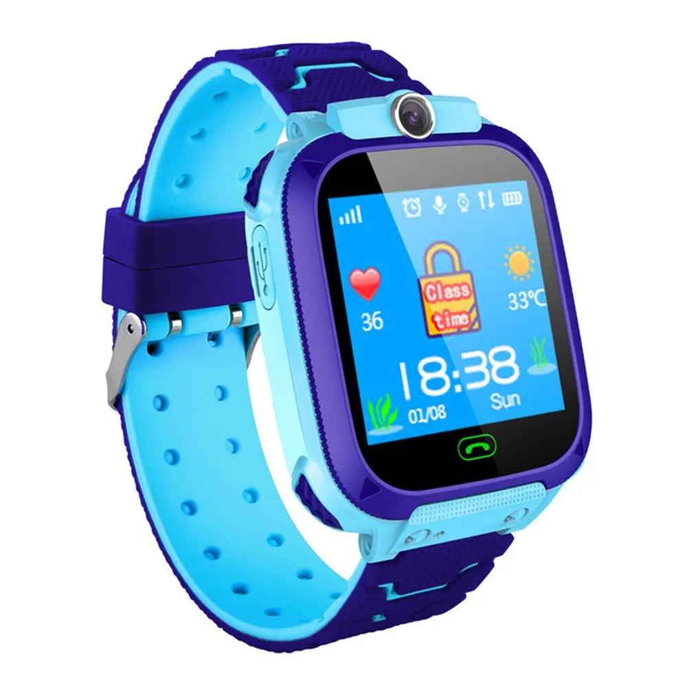 Hot Q12 Smart Watch with Sim Card. SOS, Phone Watch - Children's Smart Watch Photo/Waterproof Kids Gift for IOS Android.