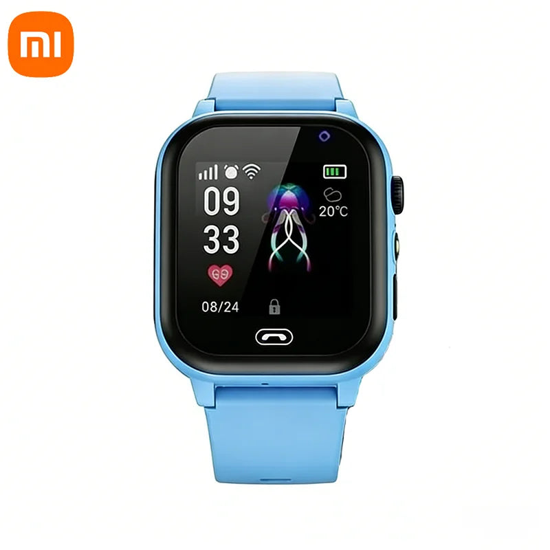 Xiaomi Kids 4G Smart Watch SOS GPS Location Video Call Sim Card Child SmartWatch Camera Waterproof Upgrade Watch For Boys Girls