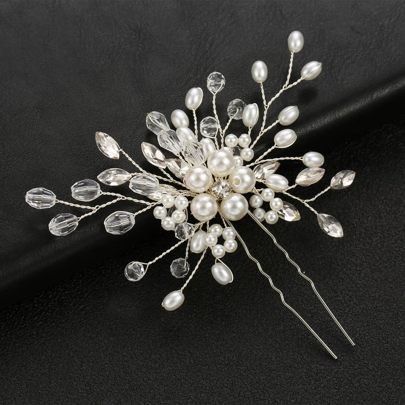 Elegant Hair Pins or Combs for Special Occasions, Weddings and Festivals for Women & Girls