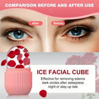 Reusable Silicone Ice Roller for Face