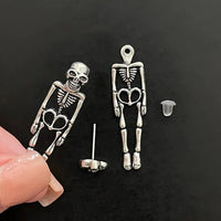 Skeleton Drop Earrings, Halloween