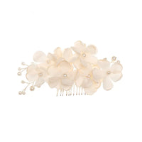 Fashion Bridal Wedding Bridesmaid Red/Pink/Champagne Romantic Flower Hair Clip Hairpin Comb Accessories