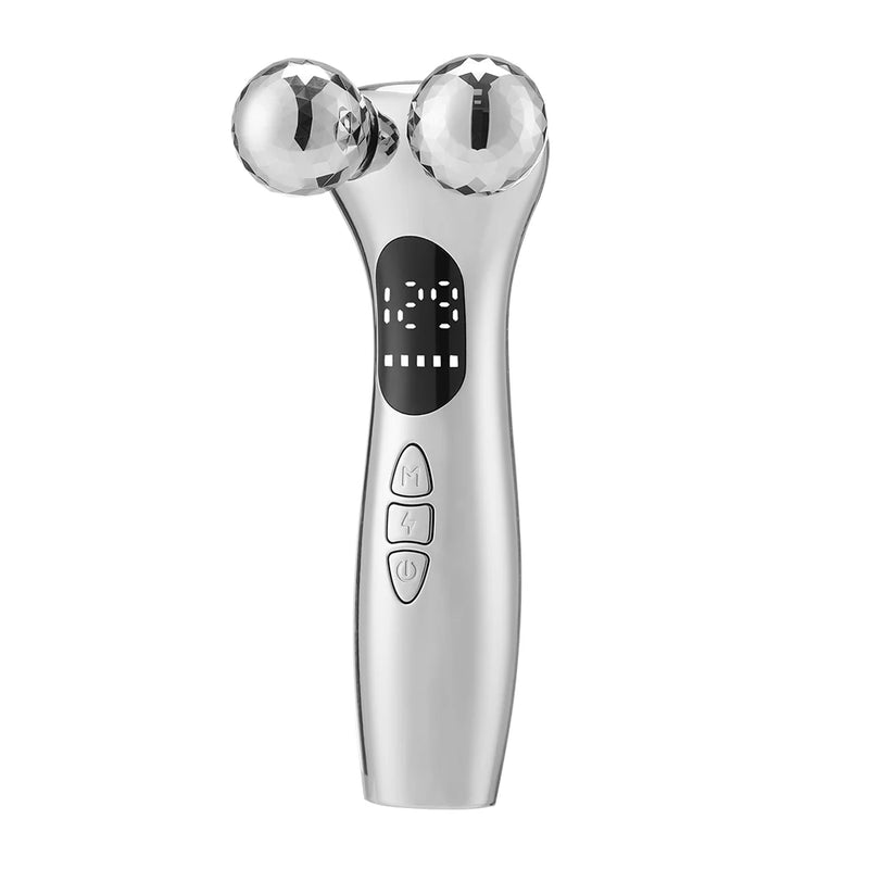 Electric Facial Slimming Roller,  Micro-current Beauty Instrument, Face Lift Roller/Massager/Skin Tightening Beauty Device