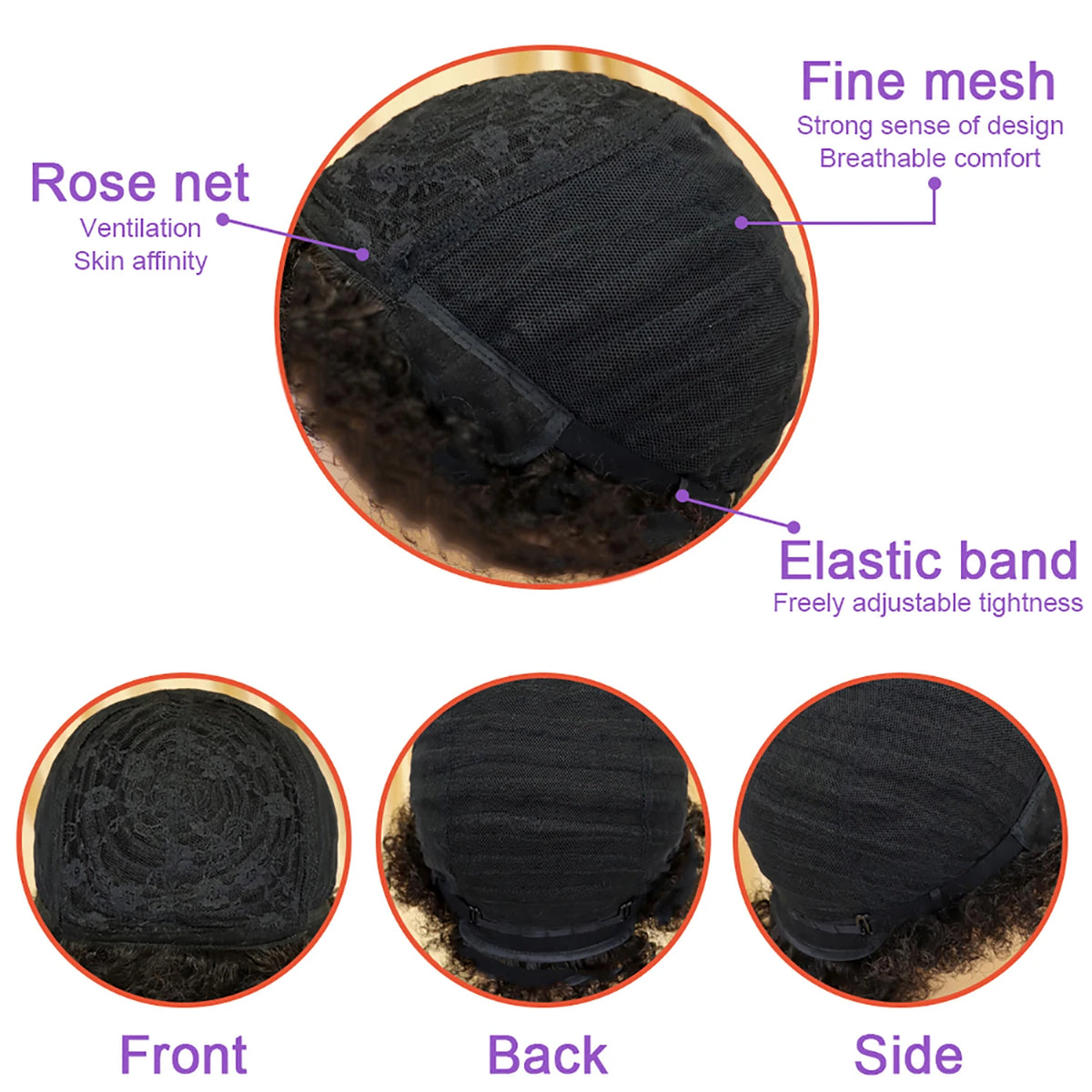 Short Braided Wig With Bangs. Synthetic Box Braids, Crochet Braiding Wigs for Women, Pixie Cut