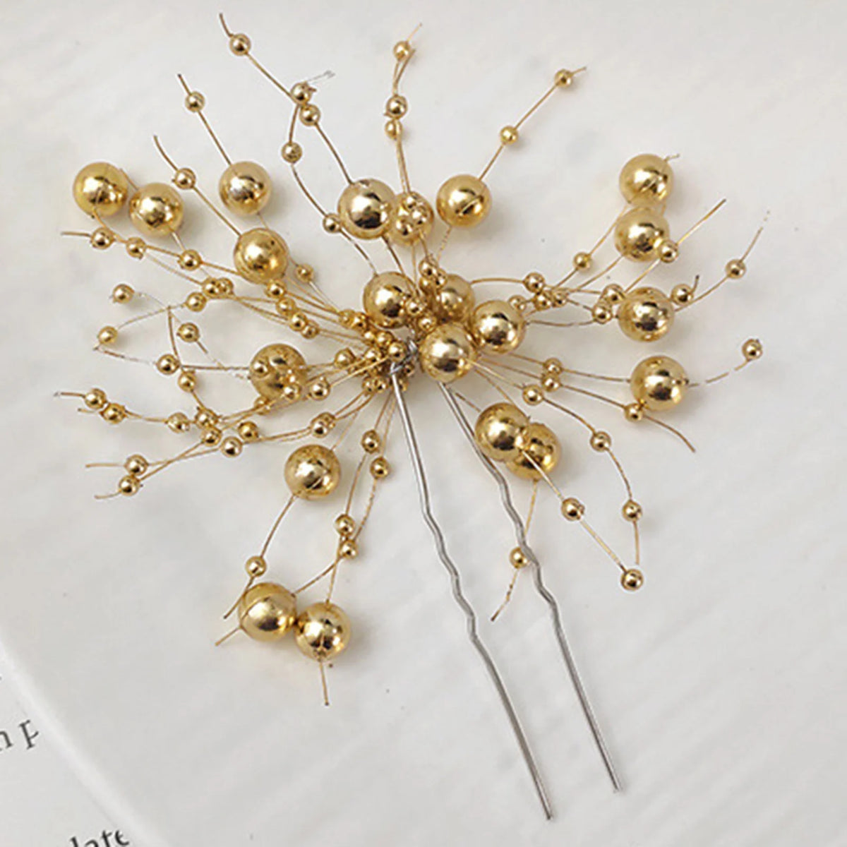 Fashion Crystal Wedding Hairpin Hair Accessories, U-shaped Hairpins, Bridal Hair Jewelry, Rhinestone Women's Hair Clips & Headpieces
