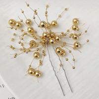 Fashion Crystal Wedding Hairpin Hair Accessories, U-shaped Hairpins, Bridal Hair Jewelry, Rhinestone Women's Hair Clips & Headpieces