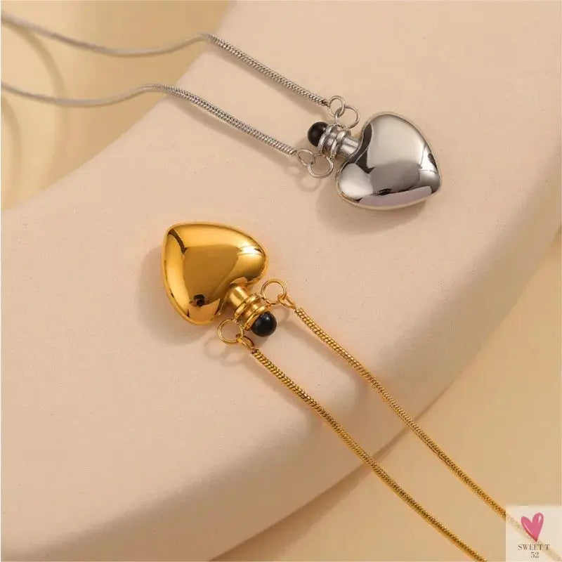 Stainless Steel Heart Pendant Necklace for Women & Girls. Fashion Fine Chain Necklace, Gold Plated Jewelry-Necklace-SWEET T 52