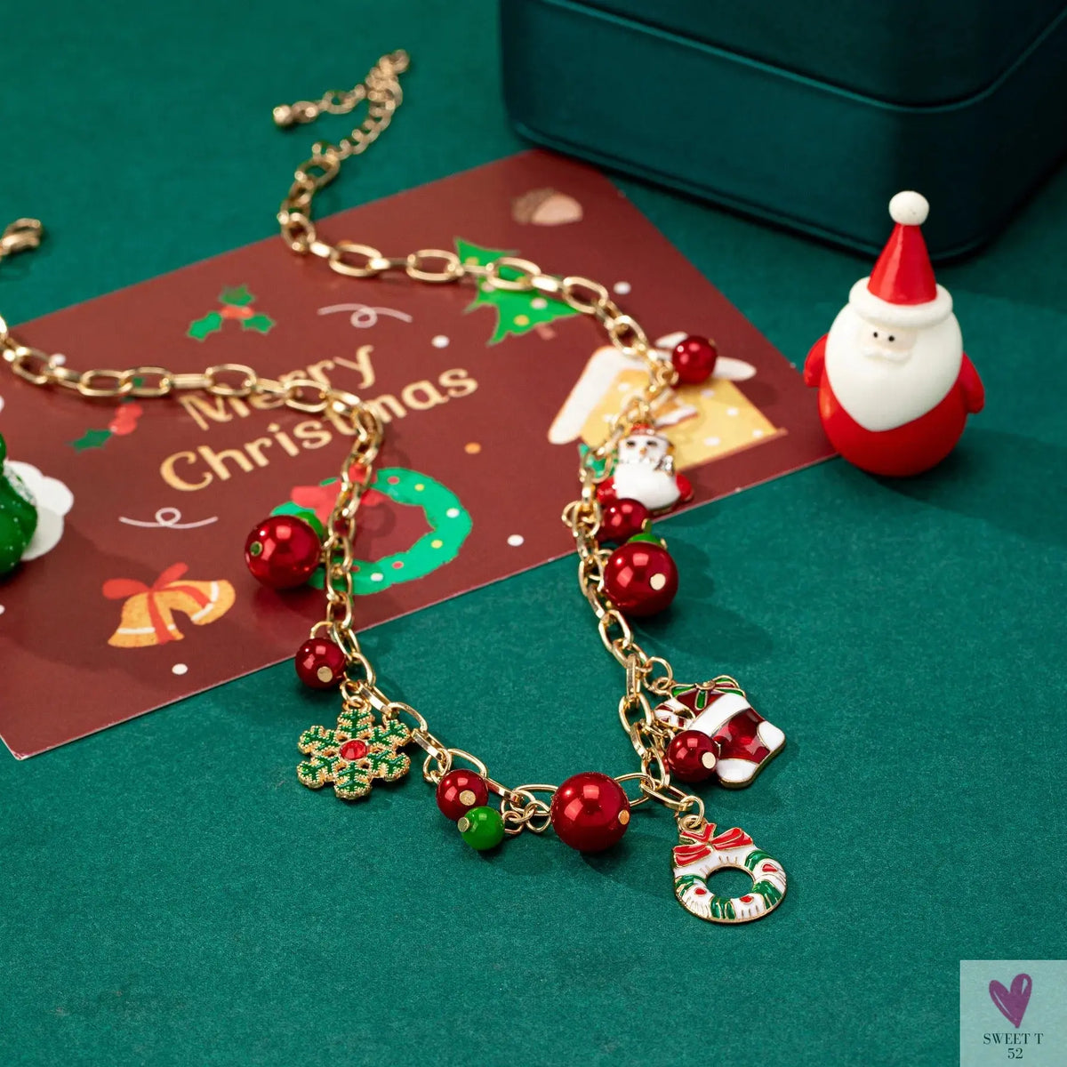 Sweet Cute Christmas Necklaces for Women & Girls. Christmas Party Jewelry Sweet T 52