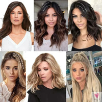 Synthetic Clip-in Hair Extensions, 12 Inches (30 cm), Natural Looking Invisible Hair Pieces for Thinning Hair for Women and Girls-hair accessories-SWEET T 52