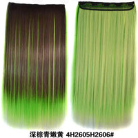 Synthetic Straight Hair 5-Clips, Clip in, One Piece Hair Extensions for Women and Girls - Hairpieces-hair accessories-SWEET T 52