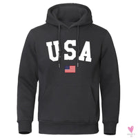 USA Hoodie/Sweatshirt for Men and Women, Anti-Wrinkle, Long Sleeves with Pockets, Pullovers-Shirts & tops-SWEET T 52