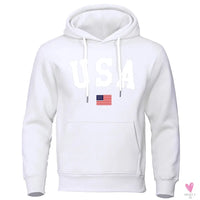 USA Hoodie/Sweatshirt for Men and Women, Anti-Wrinkle, Long Sleeves with Pockets, Pullovers-Shirts & tops-SWEET T 52