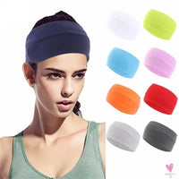 Unisex Sports Yoga Elastic Widened Headband Hairlace SWEET T 52