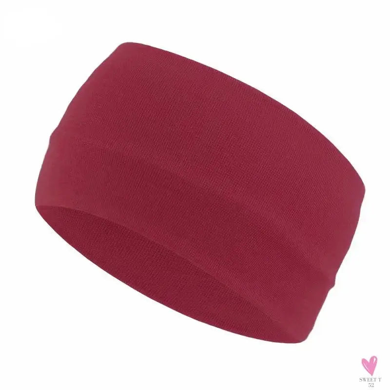 Unisex Sports Yoga Elastic Widened Headband Hairlace SWEET T 52