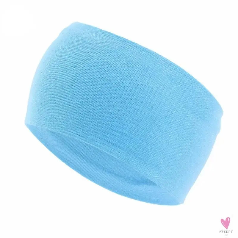 Unisex Sports Yoga Elastic Widened Headband Hairlace SWEET T 52