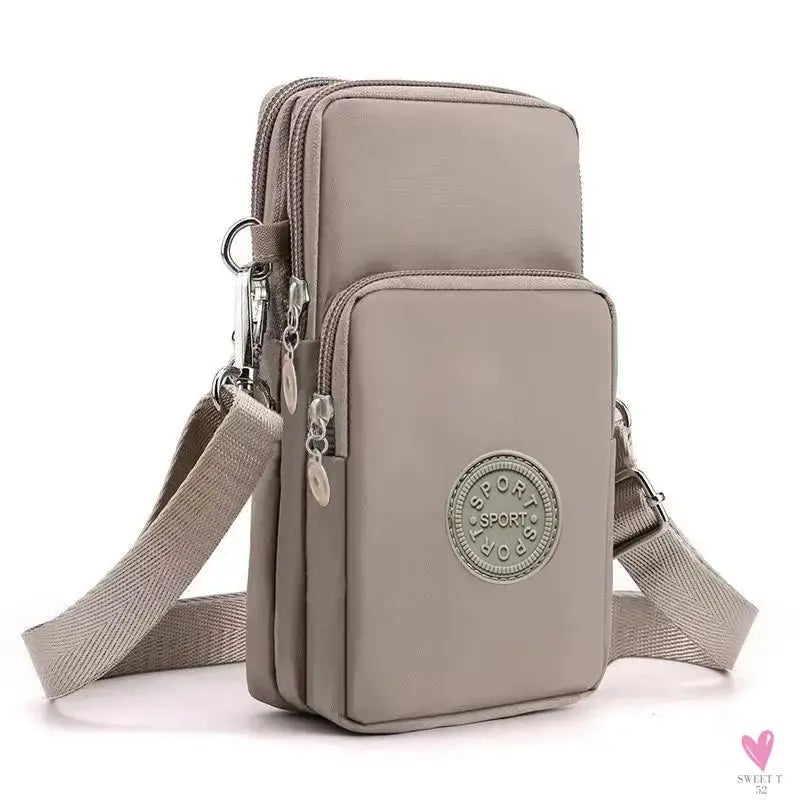 Unisex men and women's compatible mobile phone, versatile mini single-shoulder crossbody bag, sports arm bag Sweet T 52