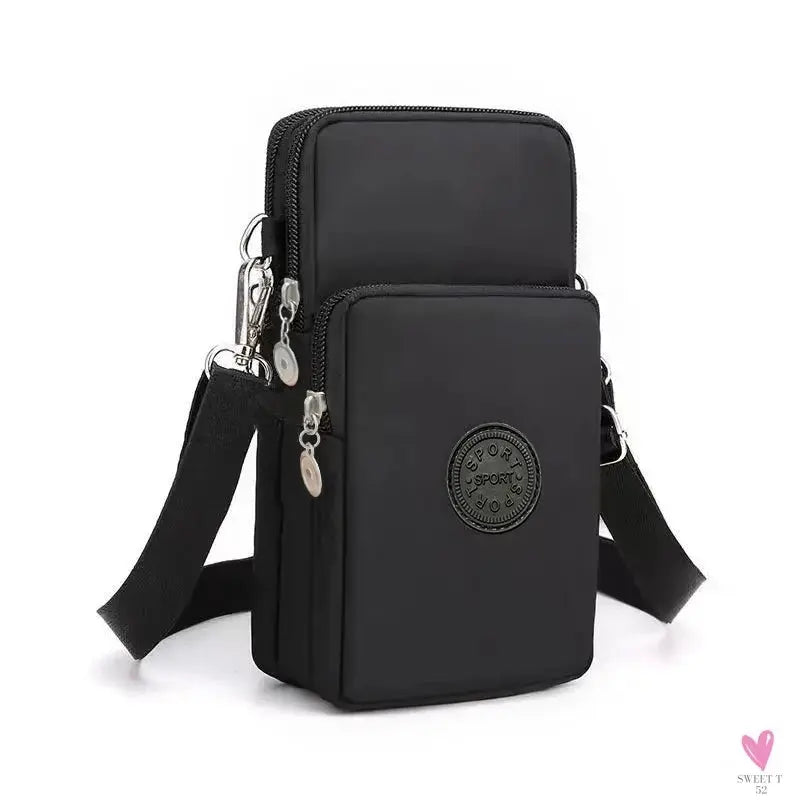Unisex men and women's compatible mobile phone, versatile mini single-shoulder crossbody bag, sports arm bag Sweet T 52
