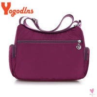 Waterproof Shoulder Bag - Women's Casual Crossbody Bag - Multifunction Shopping Handbag Sweet T 52