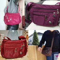 Waterproof Shoulder Bag - Women's Casual Crossbody Bag - Multifunction Shopping Handbag Sweet T 52