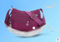 Waterproof Shoulder Bag - Women's Casual Crossbody Bag - Multifunction Shopping Handbag Sweet T 52