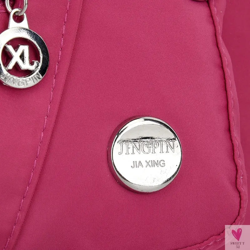 Waterproof Shoulder Bag - Women's Casual Crossbody Bag - Multifunction Shopping Handbag Sweet T 52